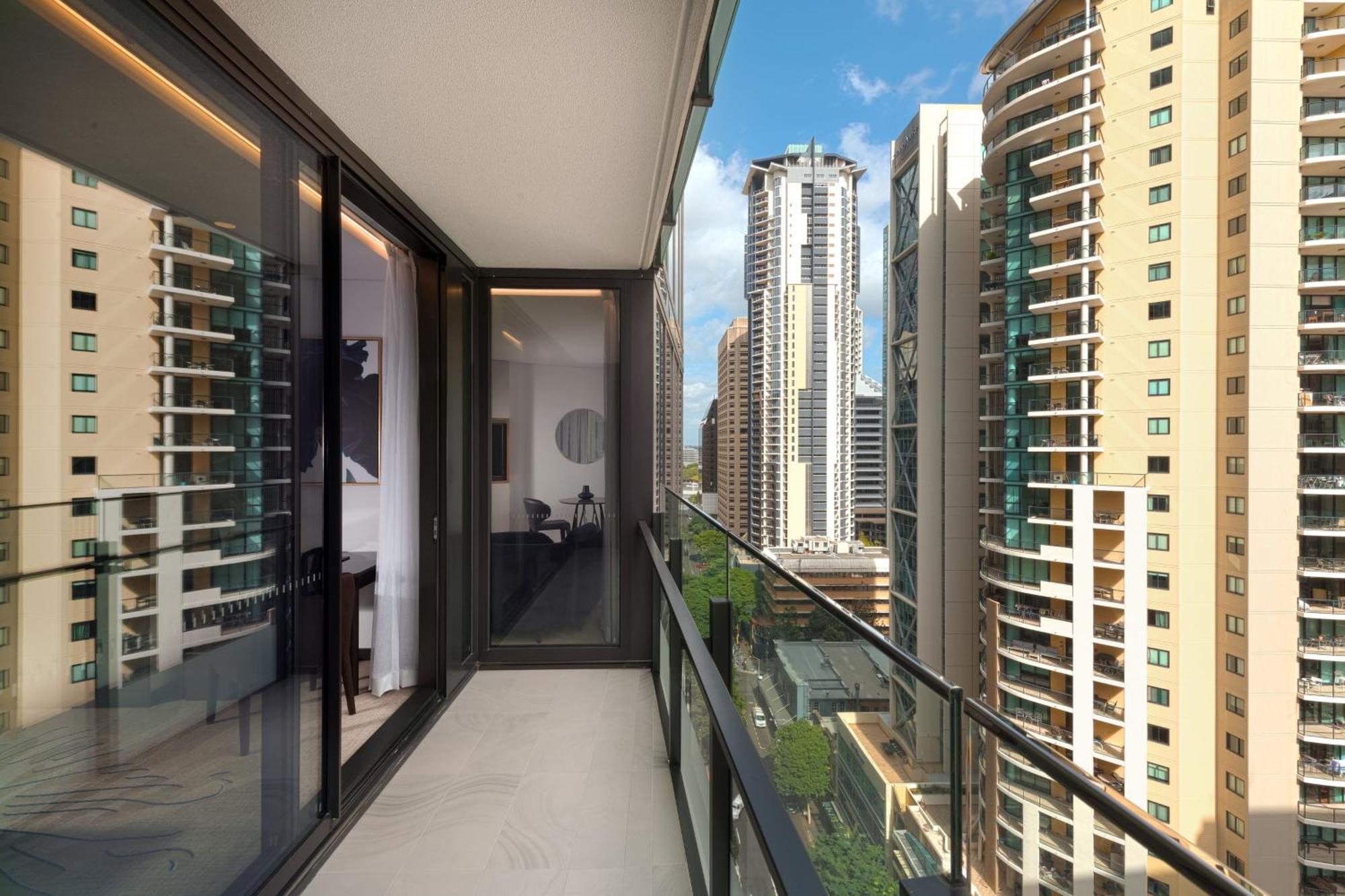 The Westin Brisbane Hotel Bagian luar foto Balcony