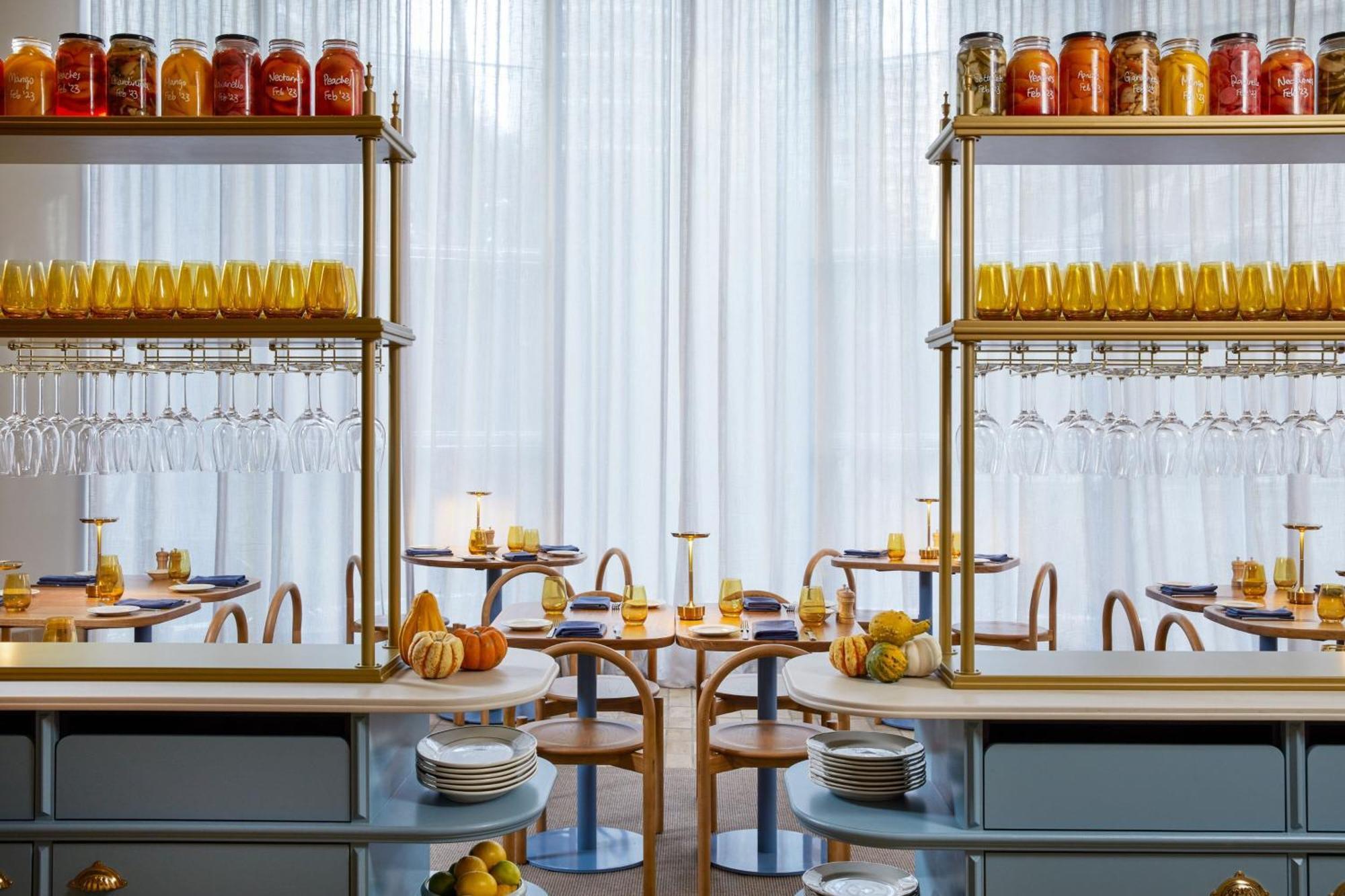 The Westin Brisbane Hotel Bagian luar foto The interior of the restaurant
